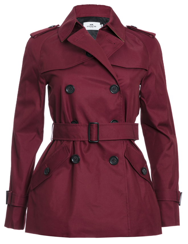 Trench Coat, Coach, 289€ (PVP 595€) no Freeport Lisboa Fashion Outlet e Vila do Conde Porto Fashion Outlet