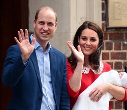 Nasce o terceiro filho do príncipe William com Kate Middleton
