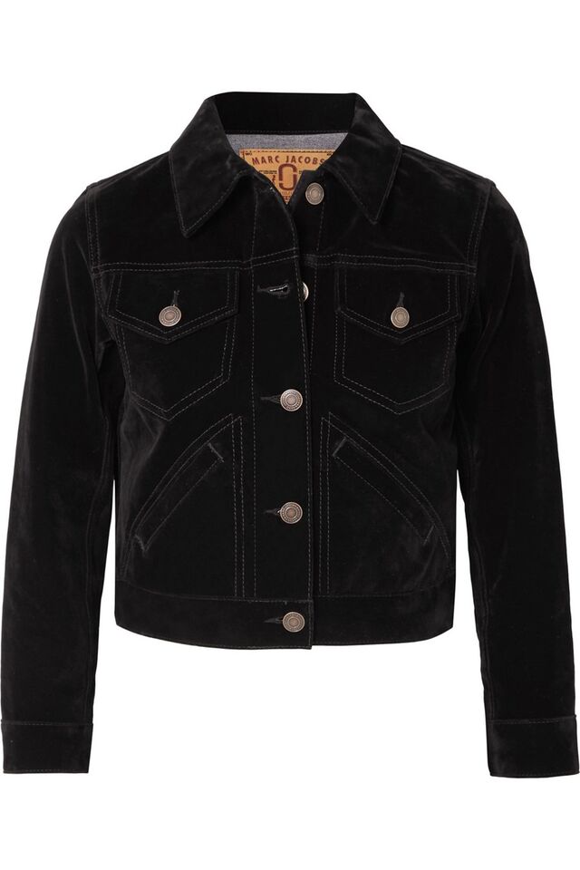 Jaqueta de veludo, €640, Marc Jacobs