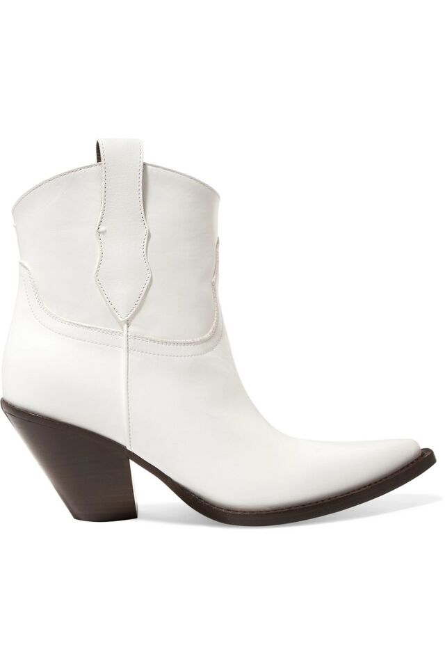 Botins de couro, €790, Maison Margiela