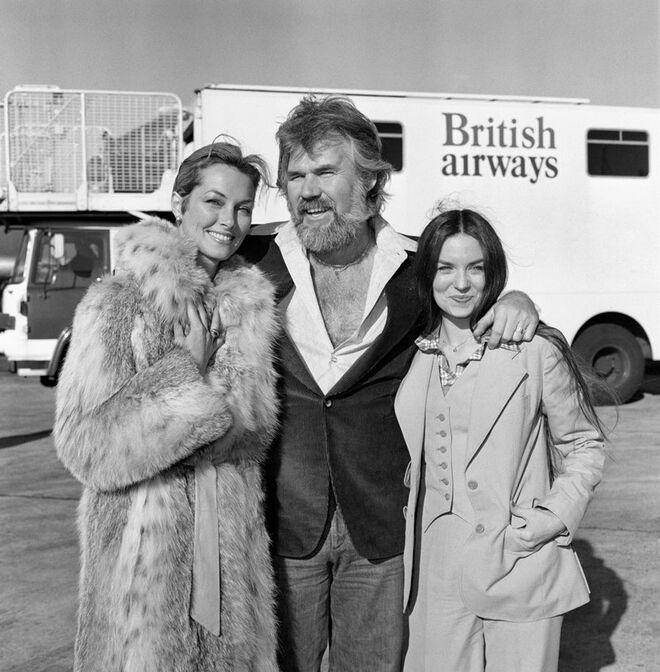 Kenny Rogers, Marianne Gordon e Crystal Gayle