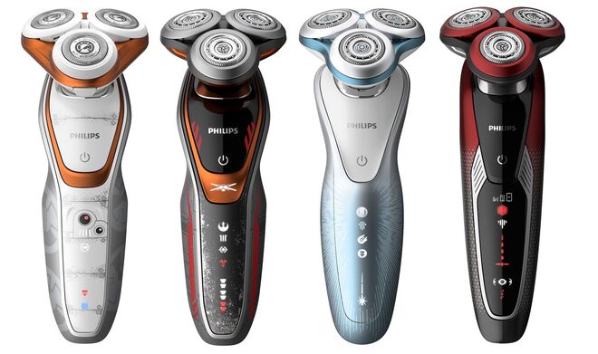 Máquina de barbear Star Wars, com aparador de precisão incluído, €259,99 cada, Philips