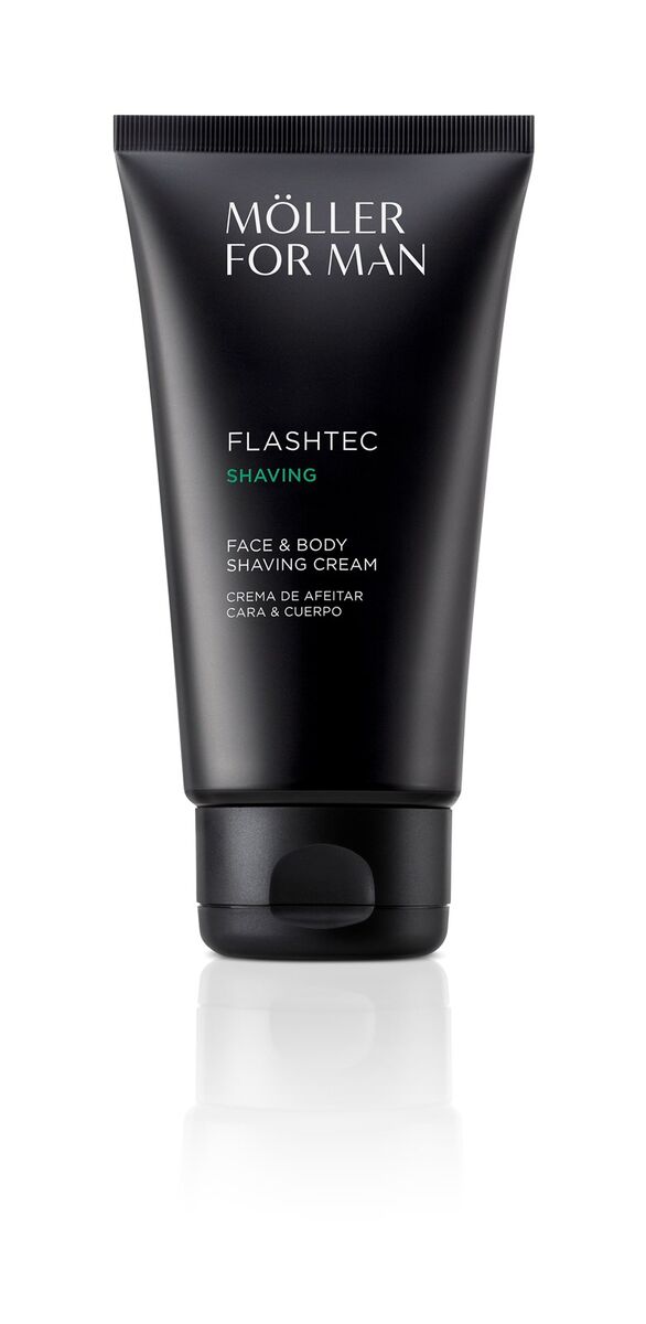 Möller for Man Flashtec Shaving Cream Face & Body, €17, Anne Möller
