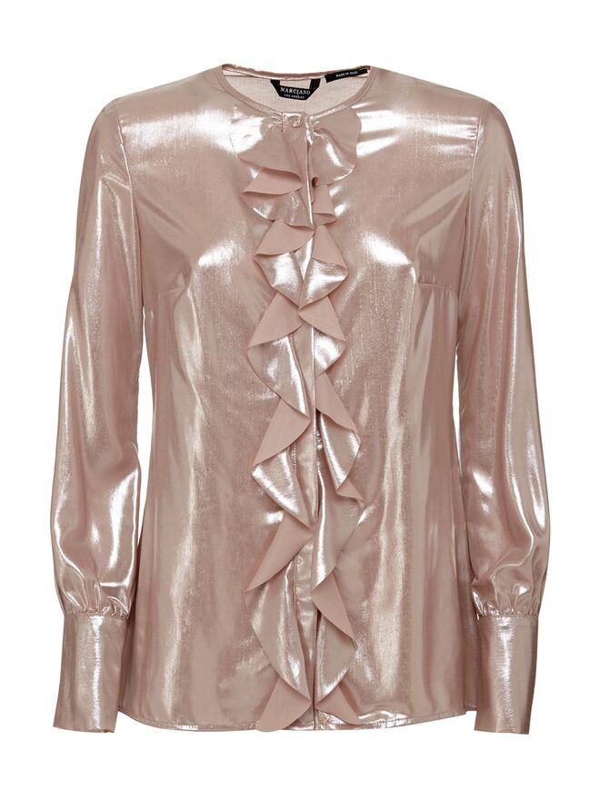 Camisa em poliéster, Marciano (preço sob consulta)