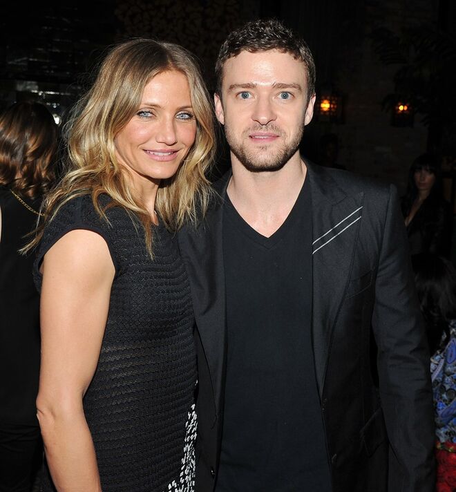 Cameron Diaz e Justin Timberlake terminaram o namoro em 2007, mas gravaram o filme Professora Baldas em 2011, no qual interpretam uma cena de amor