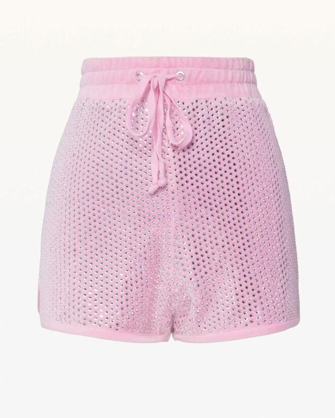 S-Embellished Short no tom Bikini Pink, €3.733,11, Swarovski + Juicy Couture, em www.juicycouture.com