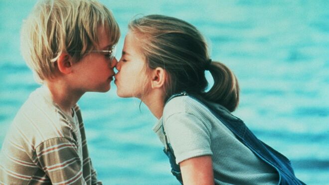 Anna Chlumsky e Macaulay Culkin, O Meu Primeiro Beijo 