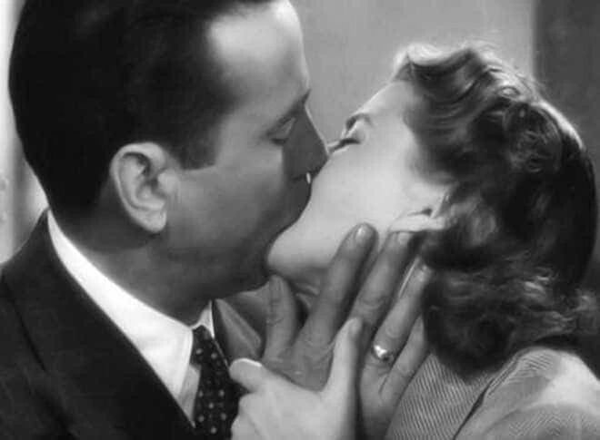 Ingrid Bergman e Humphrey Bogart, Casablanca 