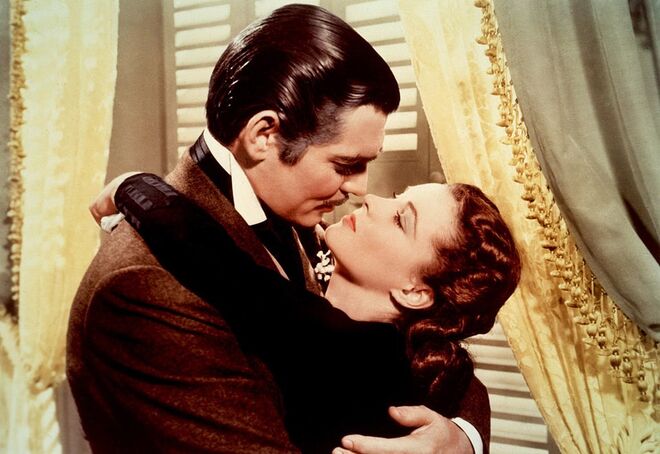 Vivian Leigh e Clark Gable, E Tudo o Vento Levou