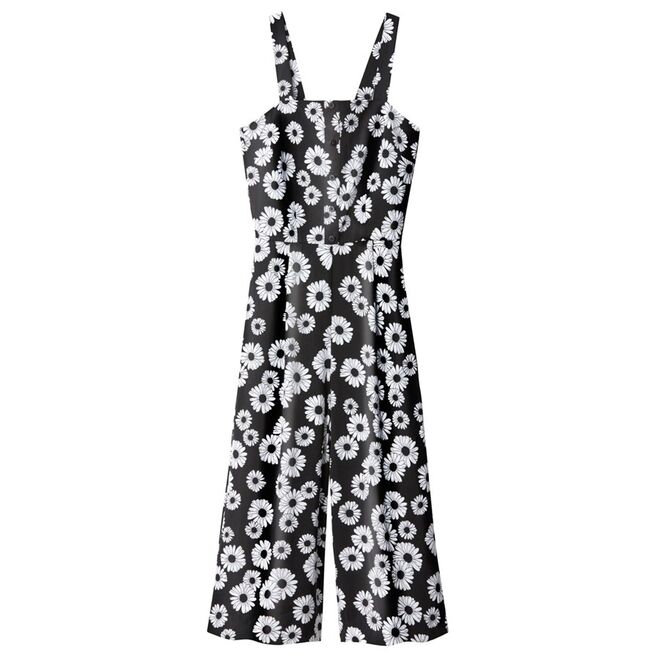 Macacão largo estampado margaridas, Mademoiselle R, em www.laredoute.pt