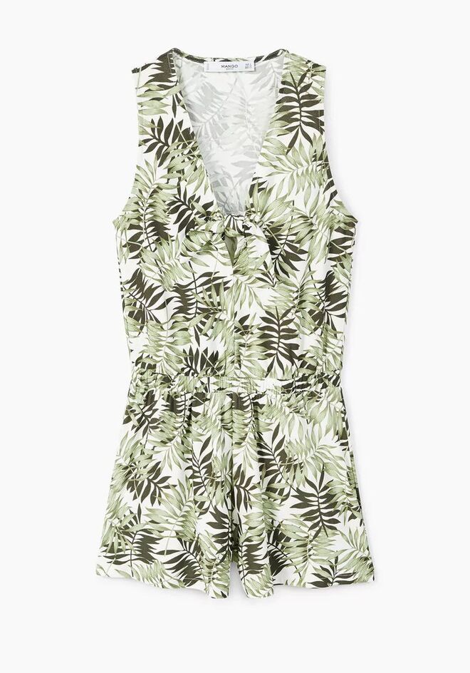 Macacão com nó, €19,99, Mango