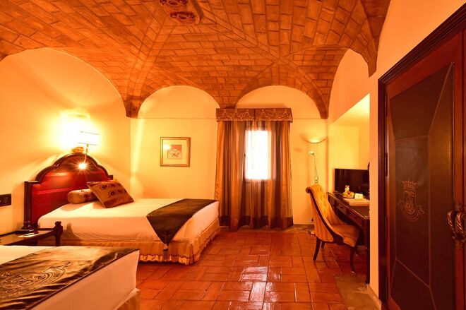 Os quartos da Fortaleza do Guincho