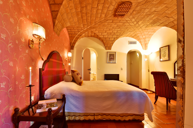 Os quartos da Fortaleza do Guincho