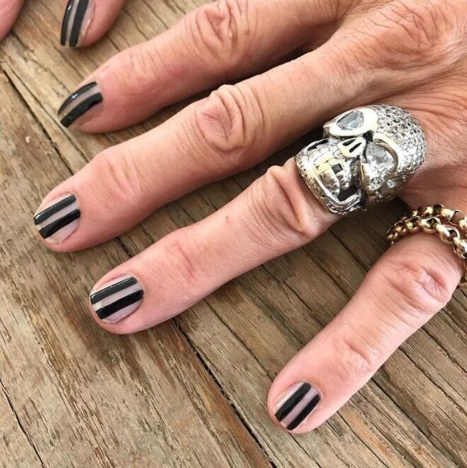 A manicure de Steven Tyler