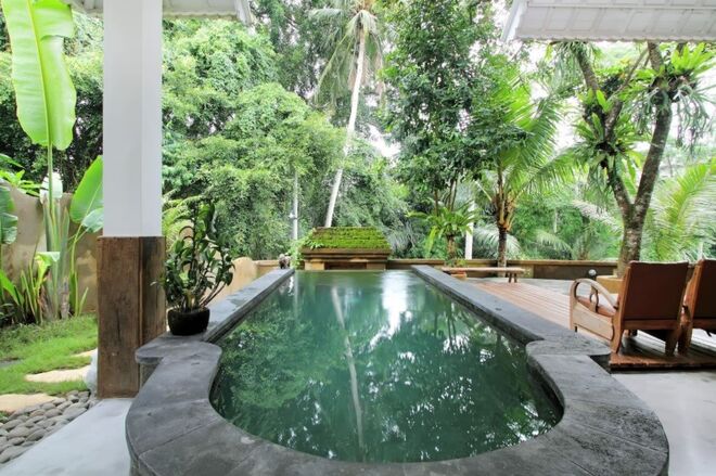 €100 por noite, Ubud, Bali, Indonésia