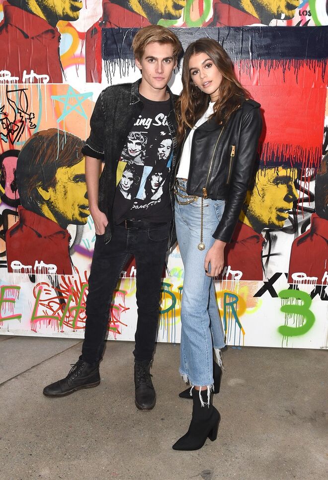 Presley e Kaia Gerber