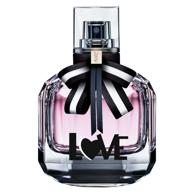 Mon Paris, Eau de Parfum, 50 ml, €87,55, “LOVE” collector edition, Yves Saint Laurent, na Sephora