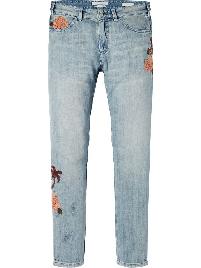 Calça de ganga, €150, Scotch & Soda, na Loja das Meias