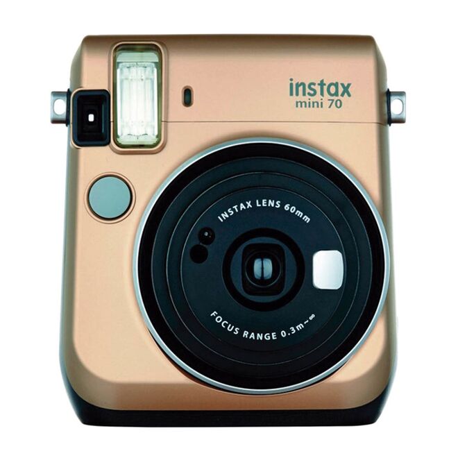 Máquina fotográfica Instax Mini 70, €139, Fujifilm, no El Corte Inglés