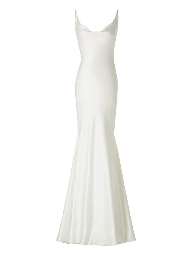 Vestido em seda, preço sob consulta, Pronovias