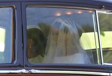 Here comes the bride!