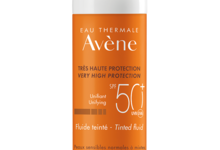 Pele normal ou mista: fluido com cor e SPF 50+ para uma tez luminosa e homogénea
