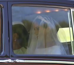 Here comes the bride!