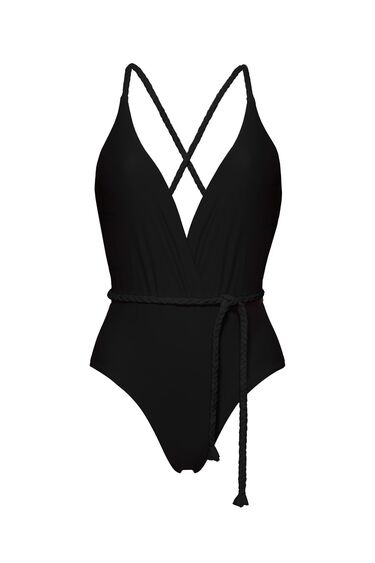 Fatos de banho preto Clearance