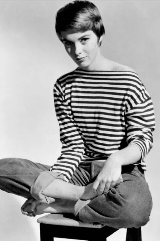 Jean Seberg, no filme O Rato que Ruge, 1959