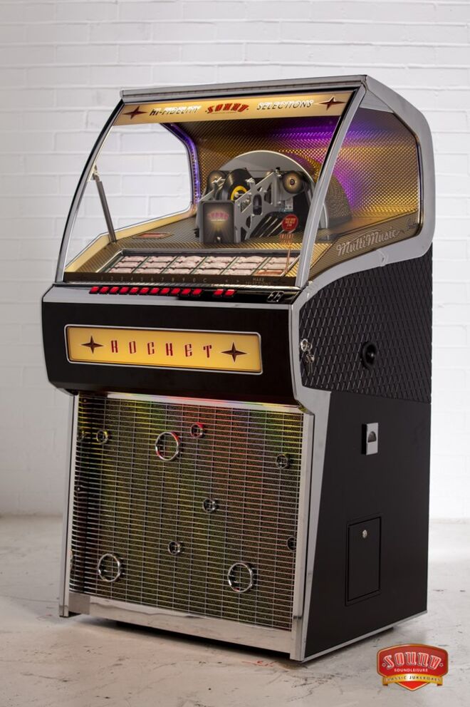 Jukebox Vinyl Rocket, a partir de €9.503, Crosley, em thecrazyfifties.es