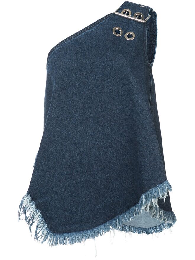 Top em ganga, €421, Marques’Almeida