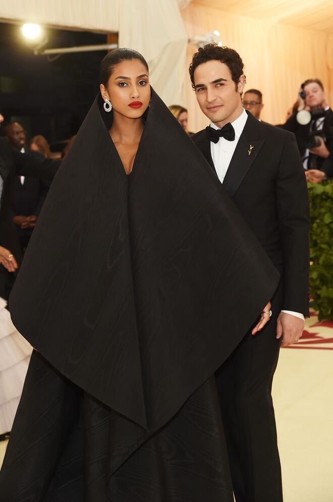 Imaan Hammam e Zac Posen