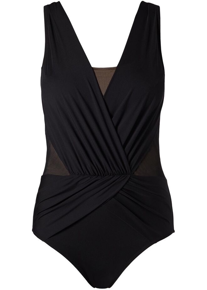 Fato de banho drapeado Aida, €79, Calzedonia 