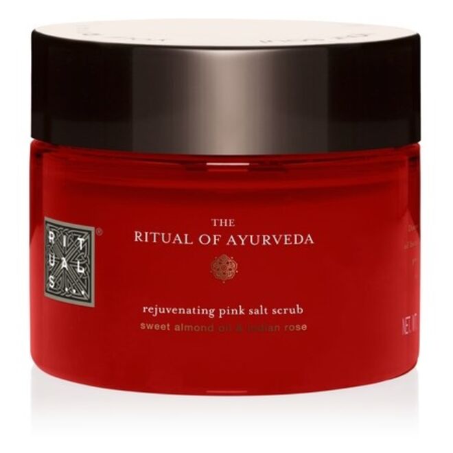 Esfoliação diária. Esfoliante corporal The Ritual of Ayurveda, €19,50, Rituals 