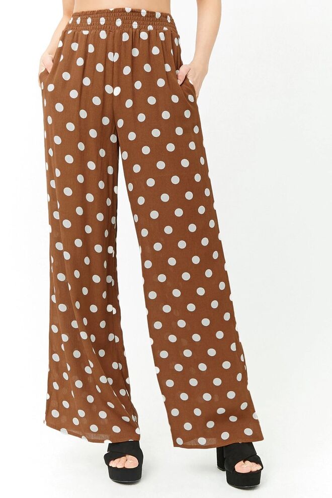 Polka Dot Palazzo Pants, €17, Forever 21