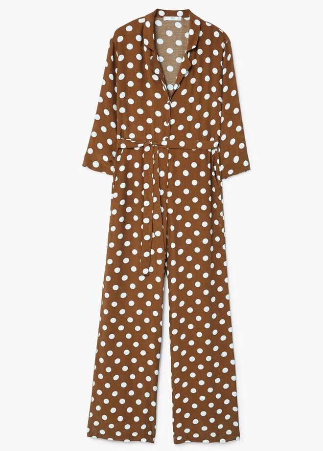 Macacão comprido com bolas, €49,99, Mango