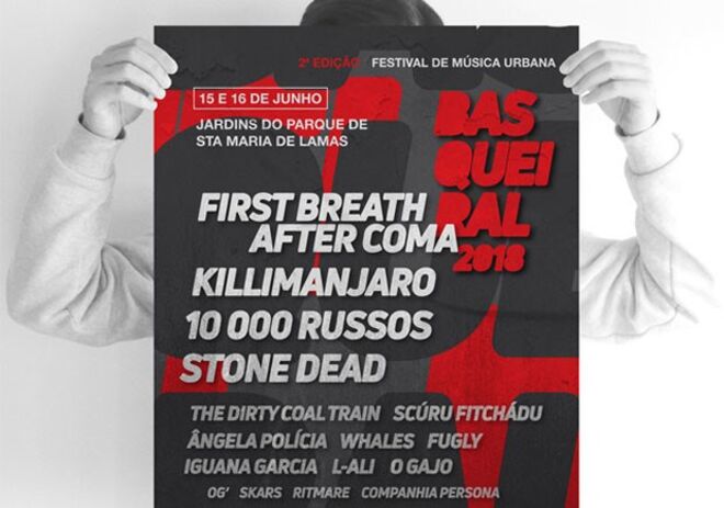 Mais a Norte, o Festival Basqueiral acontece entre as árvores do jardim de Santa Maria de Lamas, a igreja e o museu da vila, onde durante 48 horas se ouvirão sonoridades que vão da electrónica ao rock, ao indie, ao punk, ao metal, ao hip-hop. First Breath After Coma, Killimanjaro e Whales são alguns dos nomes a fixar (a 15 e 16, com passe geral a €10).