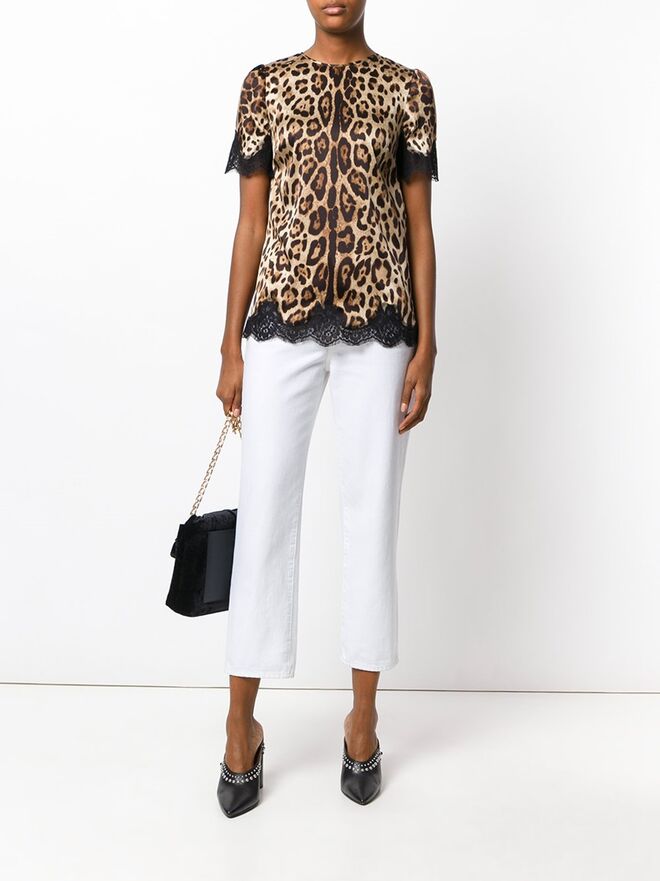 Top: €745, Dolce & Gabbana, em Farfetch