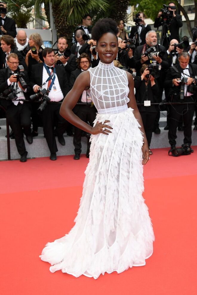 Lupita Nyong'o, em Dior Haute Couture