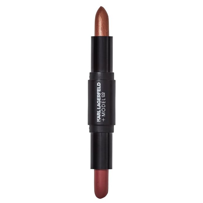 Karl Lagerfeld + ModelCo Custom Lipstick Shade & Sculp Duo no tom Pia and Mimi, edição limitada, €25,95, ModelCo, na Douglas