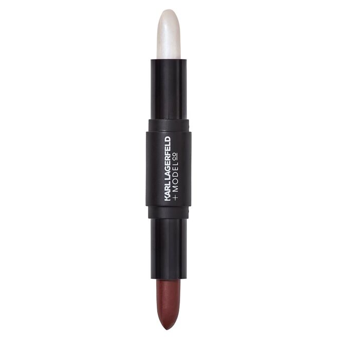 Karl Lagerfeld + ModelCo Custom Lipstick Shade & Sculp Duo no tom Sienna and Bella, edição limitada, €25,95, ModelCo, na Douglas