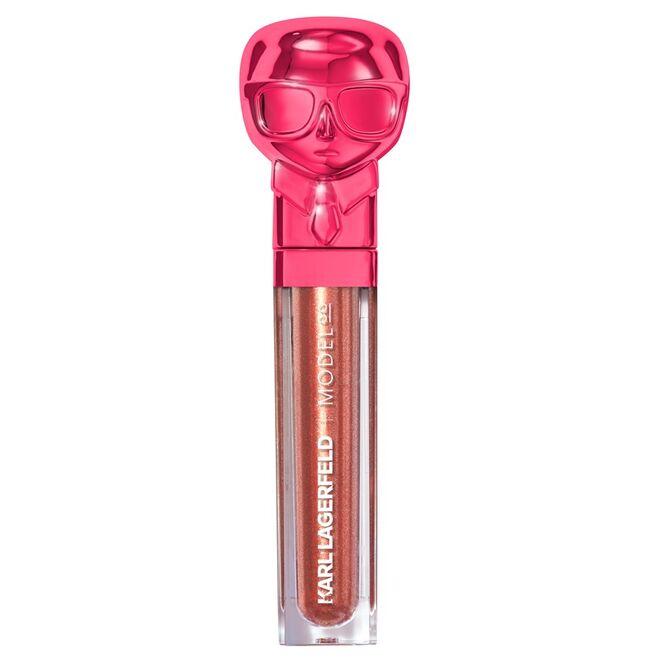 Karl Lagerfeld + ModelCo Lip Lights Special Effects Top Coat no tom Rumba, edição limitada, €19,95, ModelCo, na Douglas