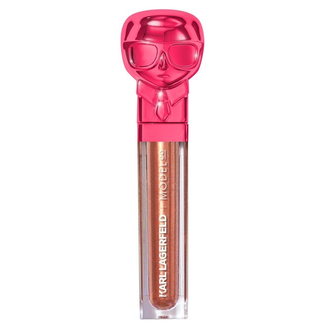 Karl Lagerfeld + ModelCo Lip Lights Special Effects Top Coat no tom Eiffel Tower Glitter, edição limitada, €19,95, ModelCo, na Douglas