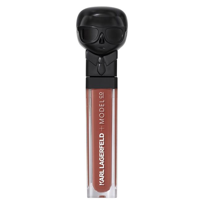 Karl Lagerfeld + ModelCo Lip Lights Liquid Matte Lipstick no tom Princess Choupette, edição limitada, €19,95, ModelCo, na Douglas