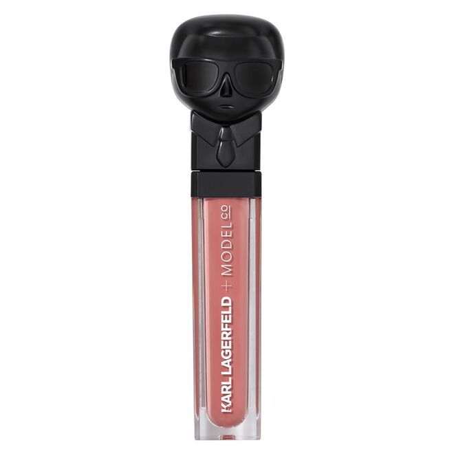 Karl Lagerfeld + ModelCo Lip Lights Liquid Matte Lipstick no tom Rue Lagerfeld, edição limitada, €19,95, ModelCo, na Douglas