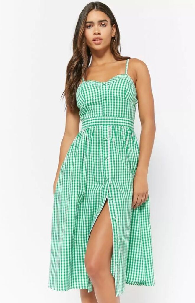 Vestido midi, €36, Forever 21
