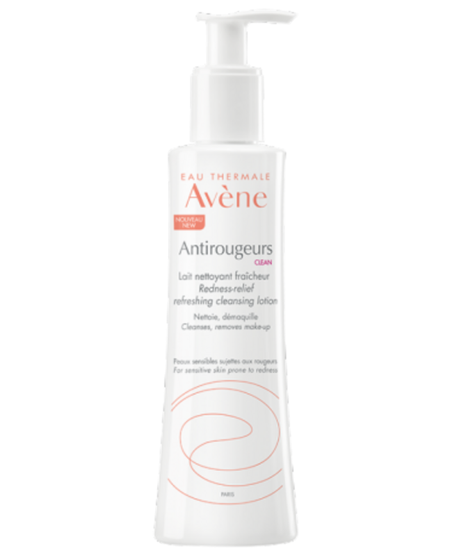 Antirougeurs Clean leite de limpeza, €19,55, Avène