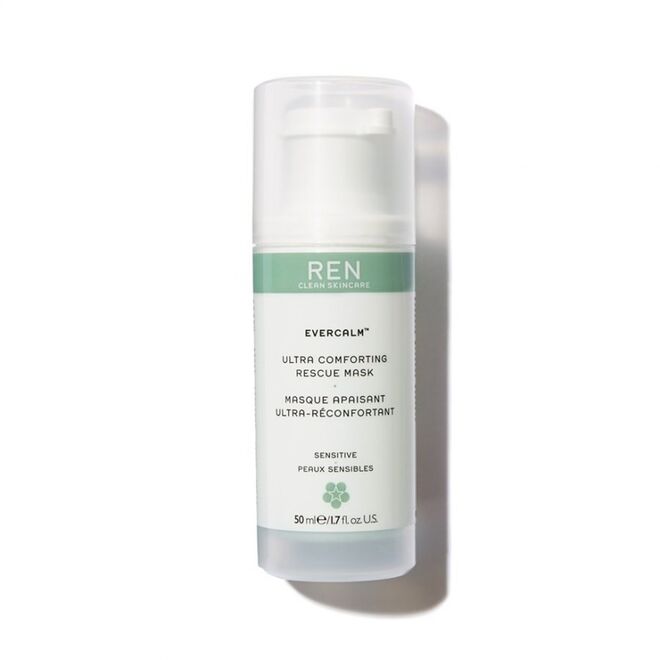 Máscara efeito calmante Evercalm, €34,45, REN, Lookfantastic.pt