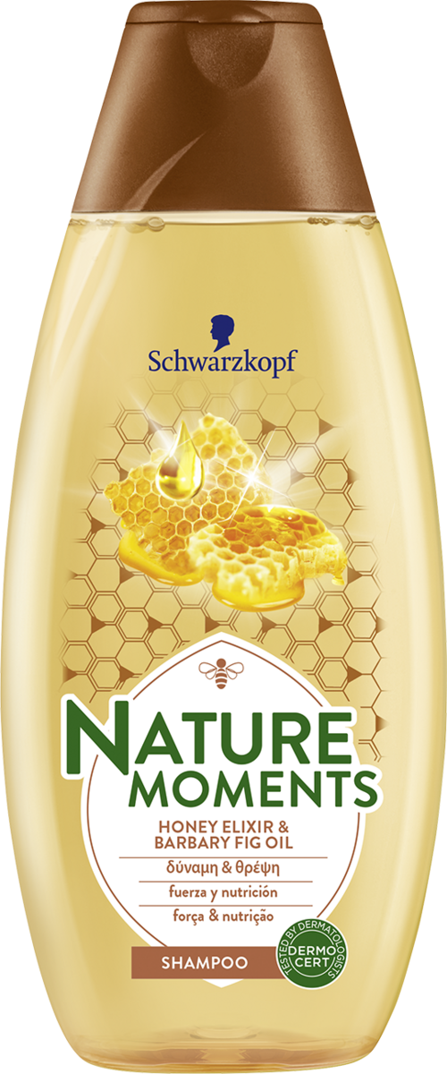 Nature Moments Honey Elixir & Barbay Fig Oil Shampoo, Schwarzkopf