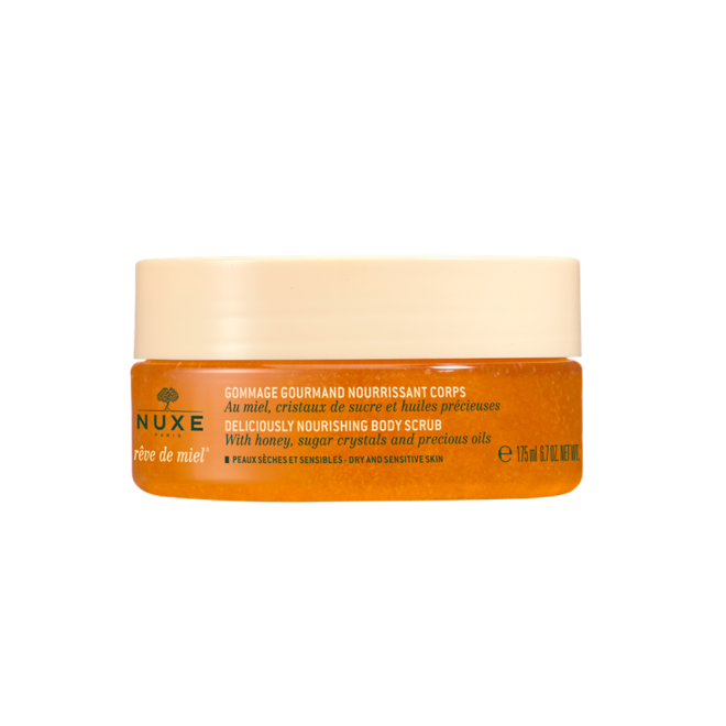 Rêve de Miel Gommage Gourmand Nourissant Corps, €23,50, Nuxe